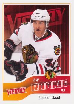 #285 Brandon Saad - Chicago Blackhawks - 2011-12 Upper Deck Victory Update Hockey