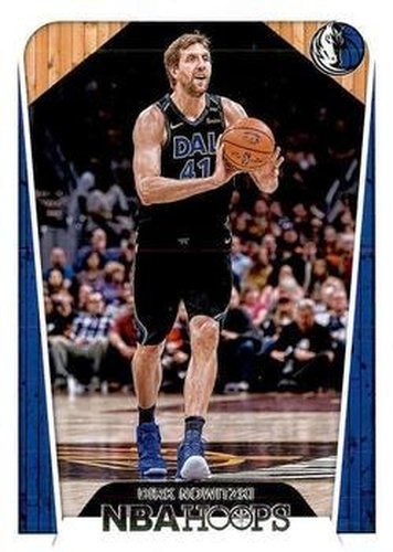 #285 Dirk Nowitzki - Dallas Mavericks - 2018-19 Hoops Basketball