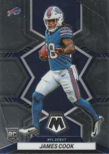 #285 James Cook - Buffalo Bills - 2022 Panini Mosaic Football