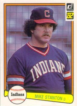 #285 Mike Stanton - Cleveland Indians - 1982 Donruss Baseball