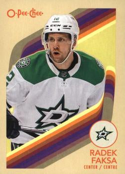 #285 Radek Faksa - Dallas Stars - 2023-24 O-Pee-Chee - Retro Hockey