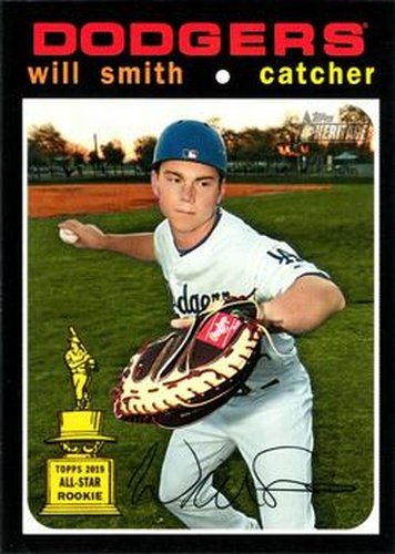 #285 Will Smith - Los Angeles Dodgers - 2020 Topps Heritage Baseball