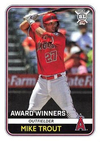 #285 Mike Trout - Los Angeles Angels - 2020 Topps Big League Baseball