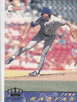 #285 John Habyan - Kansas City Royals - 1994 Pacific Baseball