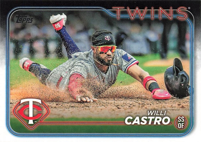 #285 Willi Castro - Minnesota Twins - 2024 Topps Baseball