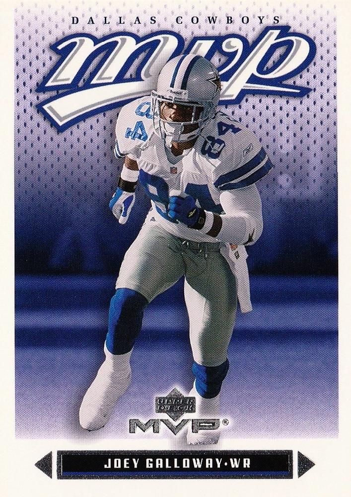 #285 Joey Galloway - Dallas Cowboys - 2003 Upper Deck MVP Football