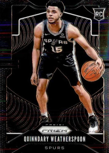 #285 Quinndary Weatherspoon - San Antonio Spurs - 2019-20 Panini Prizm Basketball