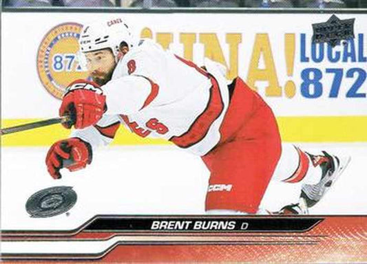 #285 Brent Burns - Carolina Hurricanes -2023-24 Upper Deck Hockey