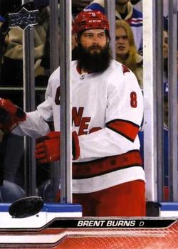 #285b Brent Burns - Carolina Hurricanes - 2023-24 Upper Deck Hockey