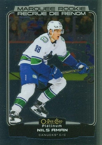 #286 Nils Aman - Vancouver Canucks - 2022-23 O-Pee-Chee Platinum Hockey