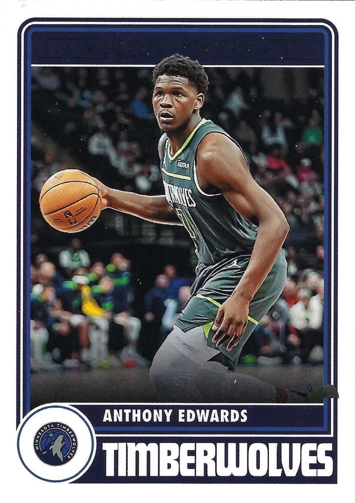 #286 Anthony Edwards - Minnesota Timberwolves - 2023-24 Hoops Basketball
