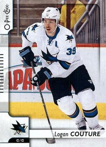 #286 Logan Couture - San Jose Sharks - 2017-18 O-Pee-Chee Hockey
