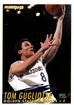 #286 Tom Gugliotta - Golden State Warriors - 1994-95 Fleer Basketball