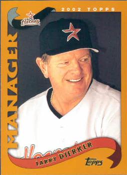 #286 Larry Dierker - Houston Astros - 2002 Topps Baseball