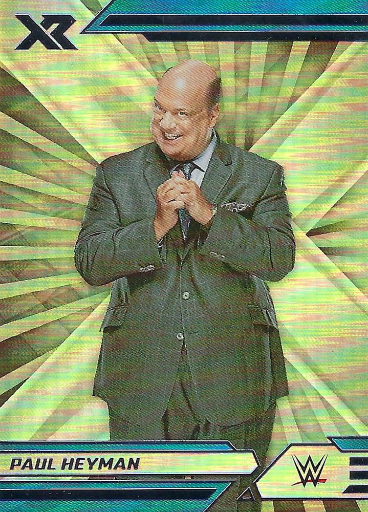 #286 Paul Heyman - 2022 Panini Chronicles WWE Wrestling