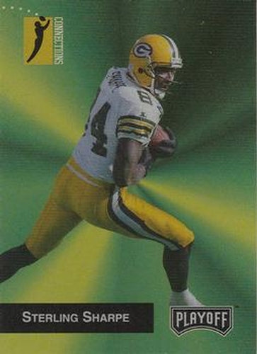 #286 Sterling Sharpe - Green Bay Packers - 1993 Playoff Football