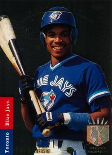 #286 Todd Steverson - Toronto Blue Jays - 1993 SP Baseball