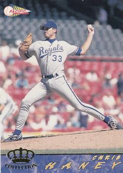 #286 Chris Haney - Kansas City Royals - 1994 Pacific Baseball
