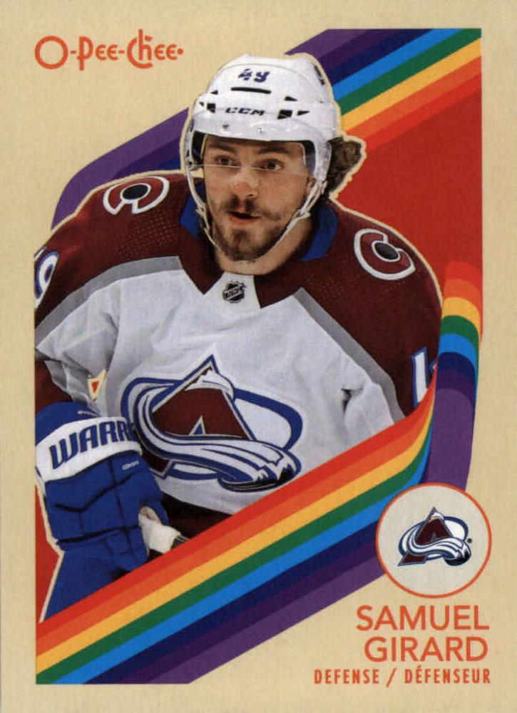 #286 Samuel Girard - Colorado Avalanche - 2023-24 O-Pee-Chee - Retro Hockey
