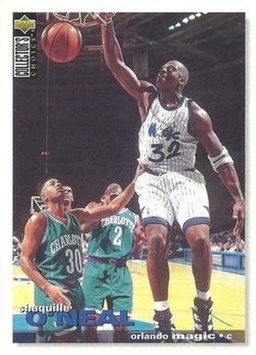 #286 Shaquille O'Neal - Orlando Magic - 1995-96 Collector's Choice Basketball