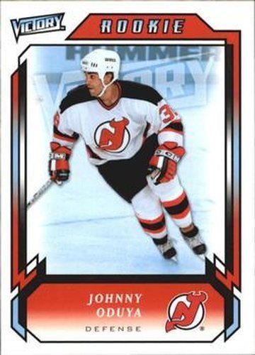 #286 Johnny Oduya - New Jersey Devils - 2006-07 Upper Deck Victory Update Hockey