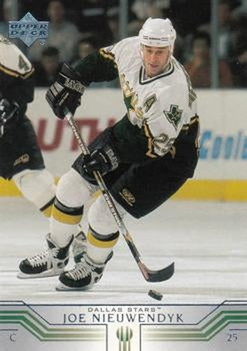 #286 Joe Nieuwendyk - Dallas Stars - 2001-02 Upper Deck Hockey