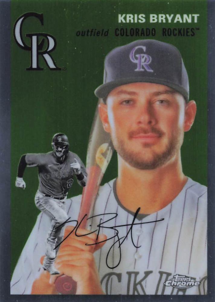 #286 Kris Bryant - Colorado Rockies - 2023 Topps Chrome Platinum Anniversary Baseball