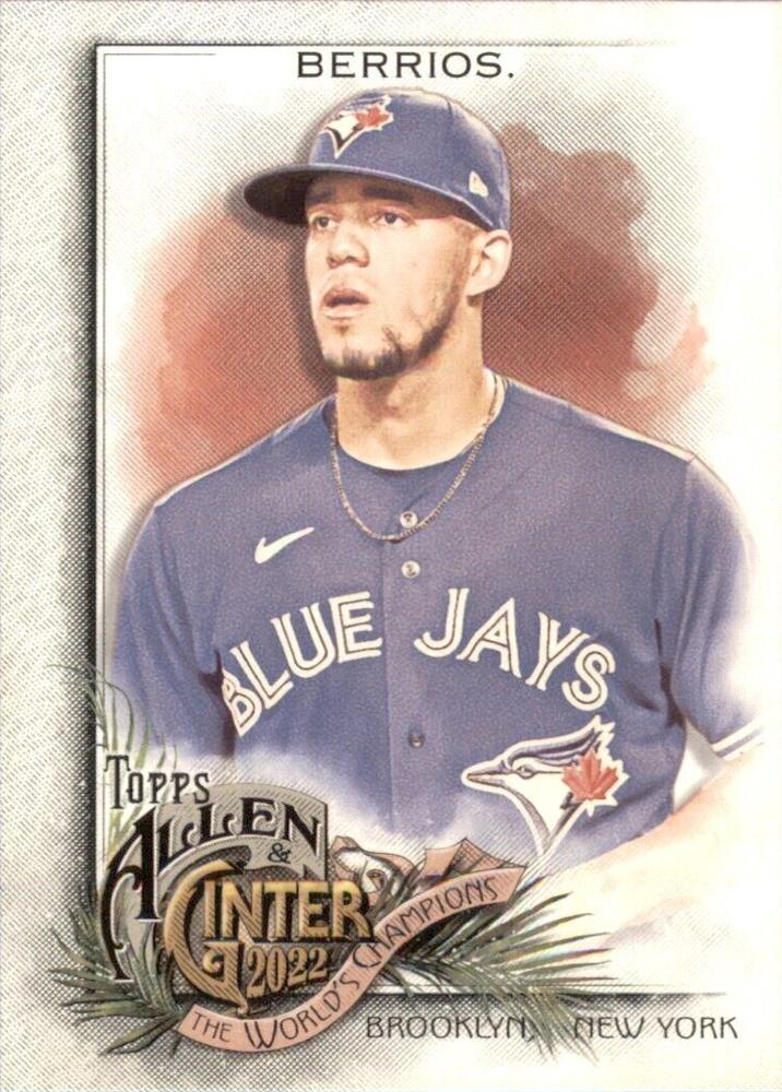 #286 Jose Berrios - Toronto Blue Jays - 2022 Topps Allen & Ginter Baseball