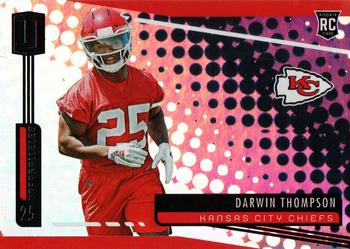 #286 Darwin Thompson - Kansas City Chiefs - 2019 Panini Unparalleled Football