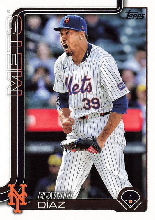 #286 Edwin Díaz - New York Mets - 2025 Topps Baseball