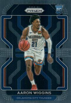 #286 Aaron Wiggins - Oklahoma City Thunder - 2021-22 Panini Prizm - Silver Basketball