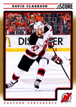 #286 David Clarkson - New Jersey Devils - 2012-13 Score - Gold Rush Hockey