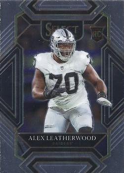 #286 Alex Leatherwood - Las Vegas Raiders - 2021 Panini Select Football