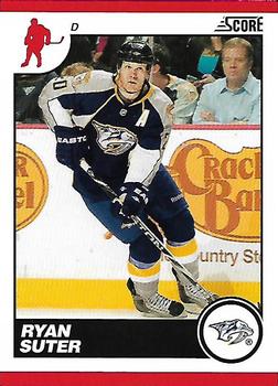 #286 Ryan Suter - Nashville Predators - 2010-11 Score Hockey
