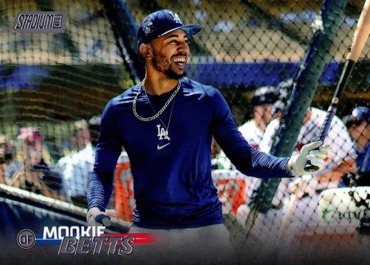 #286 Mookie Betts - Los Angeles Dodgers - 2023 Stadium Club Baseball