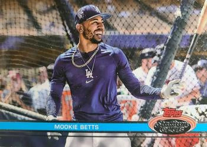 #286c Mookie Betts - Los Angeles Dodgers - 2023 Stadium Club Baseball