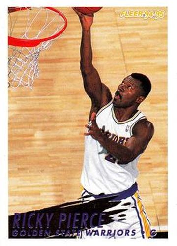 #287 Ricky Pierce - Golden State Warriors - 1994-95 Fleer Basketball