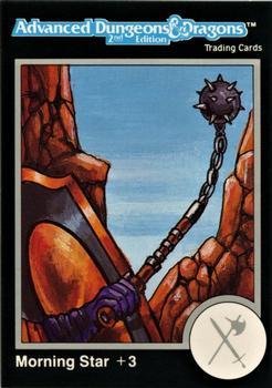 #287 Morning Star +3 - 1991 TSR Advanced Dungeons & Dragons - Silver