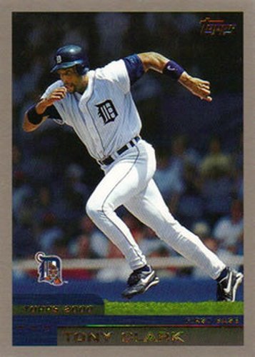 #287 Tony Clark - Detroit Tigers - 2000 Topps Baseball