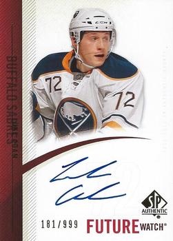 #287 Luke Adam - Buffalo Sabres - 2010-11 SP Authentic Hockey