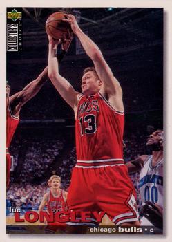 #287 Luc Longley - Chicago Bulls - 1995-96 Collector's Choice Basketball