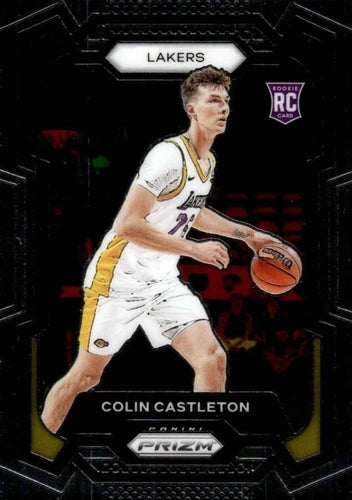 #287 Colin Castleton - Los Angeles Lakers - 2023-24 Panini Prizm Basketball