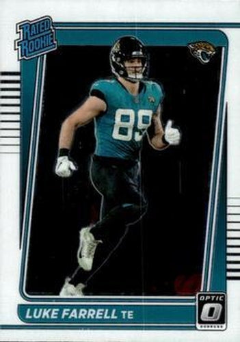 #287 Luke Farrell - Jacksonville Jaguars - 2021 Donruss Optic Football