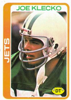 #287 Joe Klecko - New York Jets - 1978 Topps Football