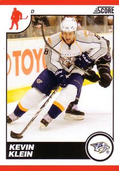#287 Kevin Klein - Nashville Predators - 2010-11 Score Hockey