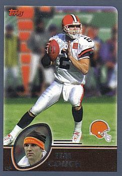 #287 Tim Couch - Cleveland Browns - 2003 Topps Football