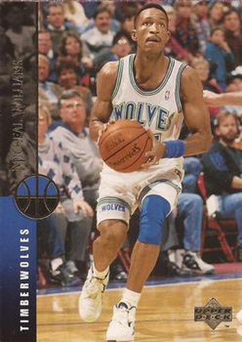 #287 Micheal Williams - Minnesota Timberwolves - 1994-95 Upper Deck Basketball