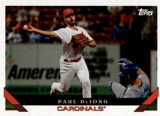 #287 Paul DeJong - St. Louis Cardinals - 2019 Topps Archives Baseball