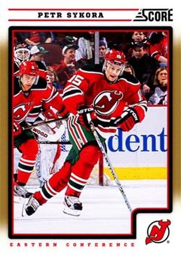 #287 Petr Sykora - New Jersey Devils - 2012-13 Score - Gold Rush Hockey