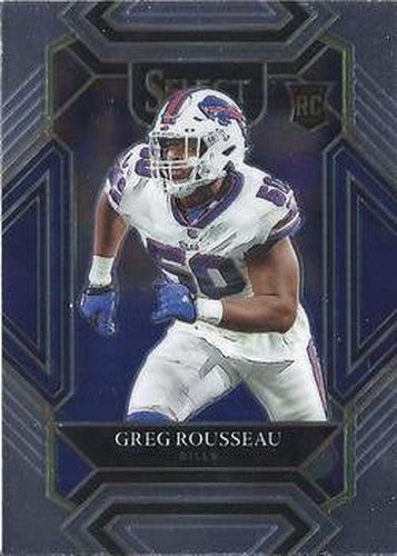 #288 Greg Rousseau - Buffalo Bills - 2021 Panini Select Football